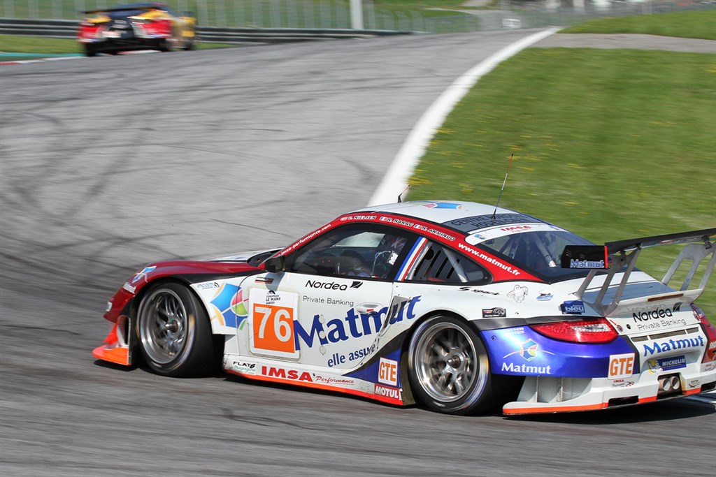 Christina Nielsen i IMSA Performance Racing Matmuts Porsche 911 GT3 RSR
(Foto: Jan Kaiser)